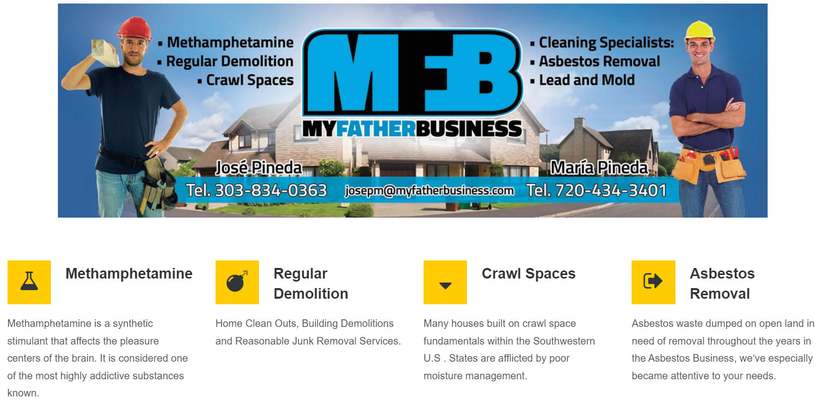 Services MyFatherBusiness